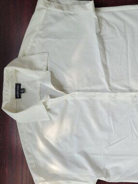 Modern Works Women's White button-up shirt